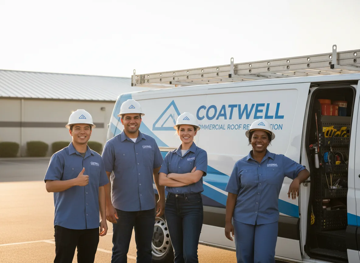 Commercial roof coating company in Lanexa, VA